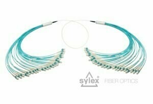 LC – LC 24-fiber Duralino Miniflex trunk – Simplex