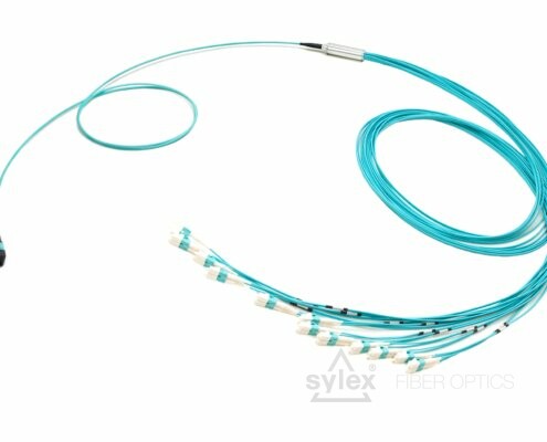 MTP – LC 24-fiber Duralino fanout – Duplex