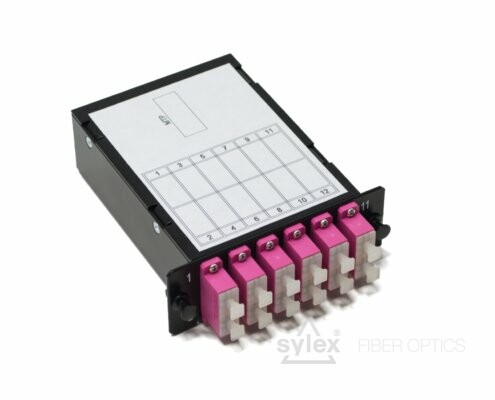 1x12F MTP to 6xSC duplex module