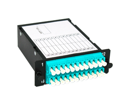 1x24f MTP to 12xLC duplex module