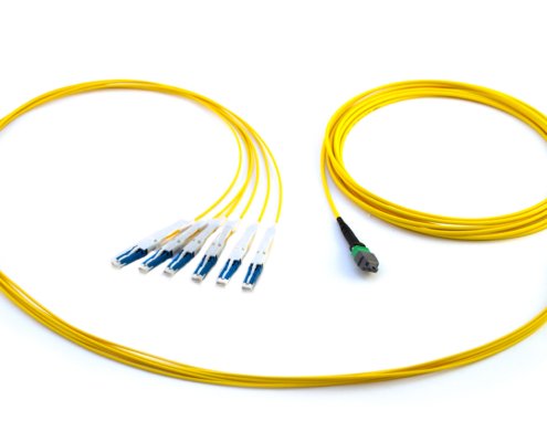 1x12f MTP – 06x CS 12-fiber Duralino fanout