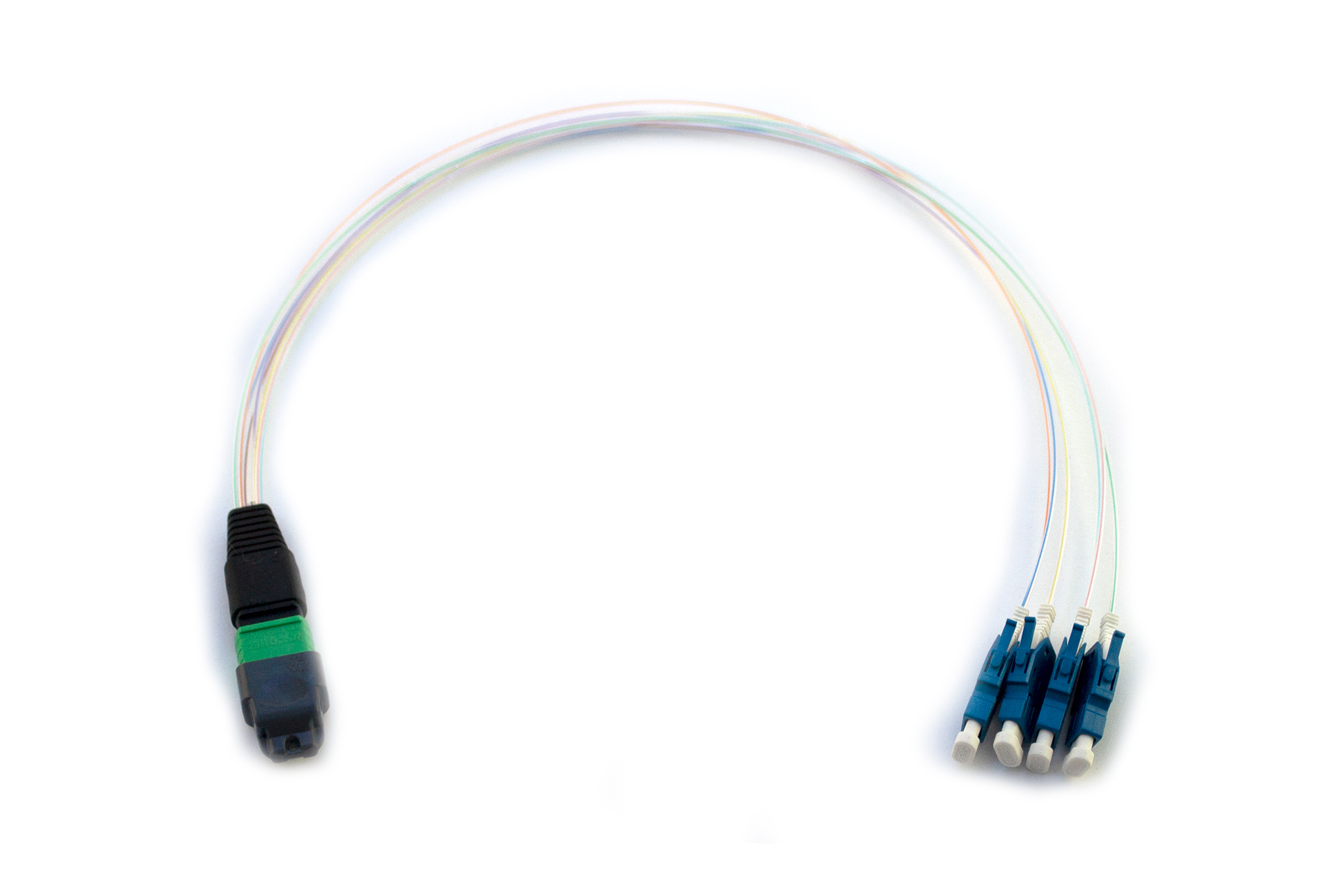 1x12f MTP – 04x SN 900um 08-fiber direct split