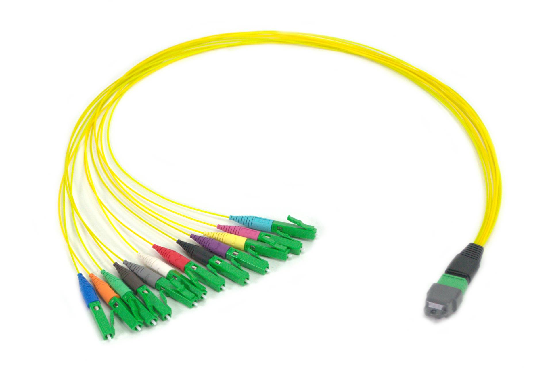 1x12f MTP to 12xLC 900um 12-fibers direct split – ET range